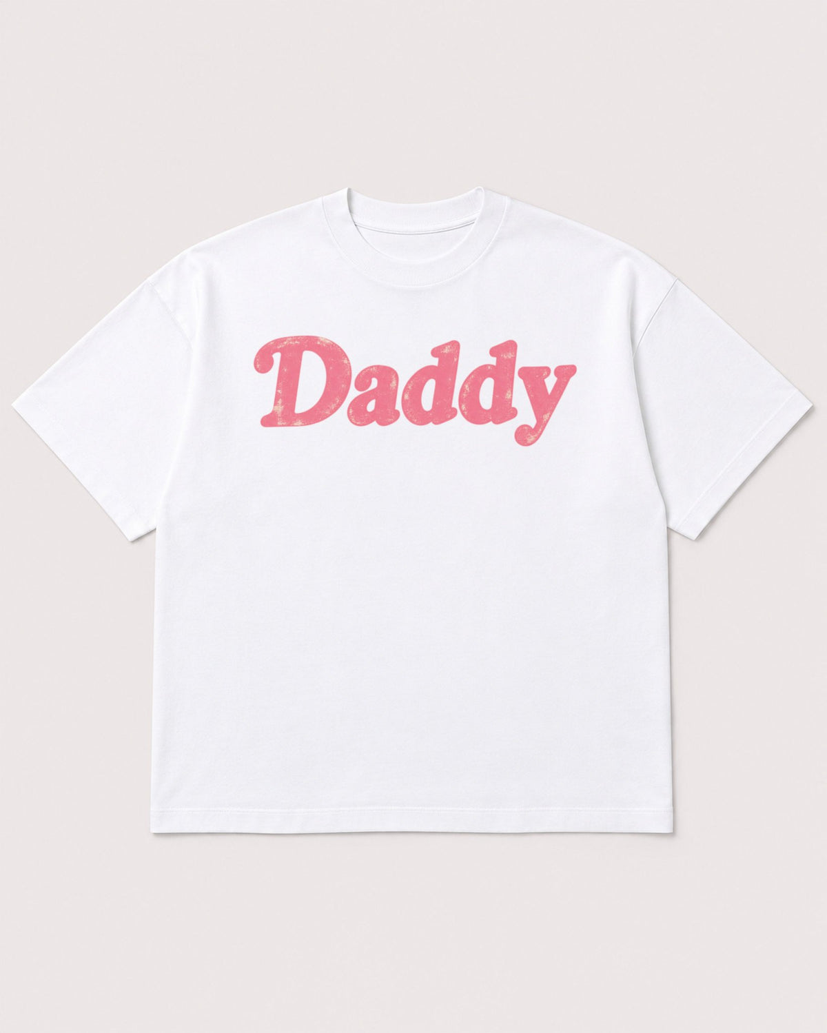 Mockup Boxy Heavyweight Tee White product