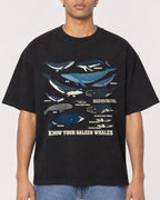 Mockup Boxy Heavyweight Tee Black male close-up 10