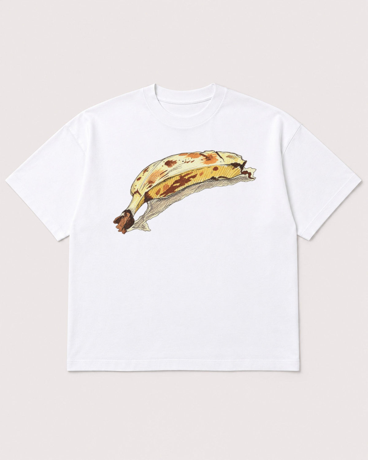 Mockup Boxy Heavyweight Tee White product