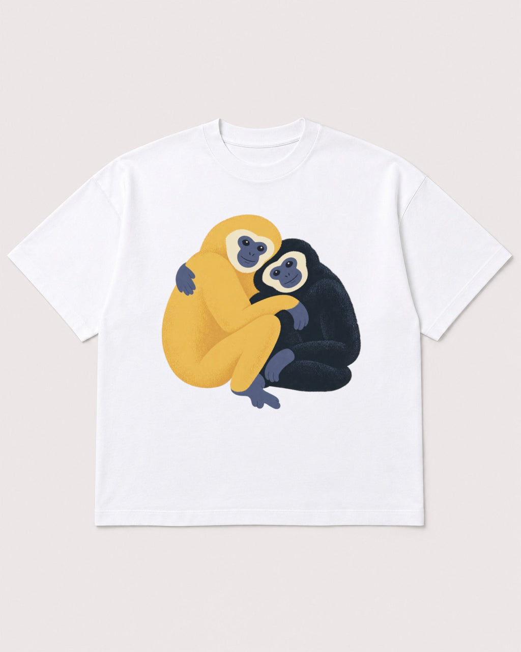 Mockup Boxy Heavyweight Tee White product
