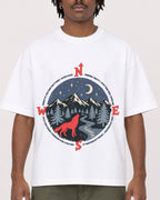 Mockup Boxy Heavyweight Tee White male close-up 04