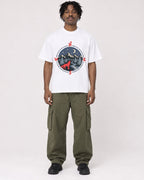 Mockup Boxy Heavyweight Tee White male full-body 04
