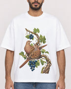 Mockup Boxy Heavyweight Tee White male close-up 07