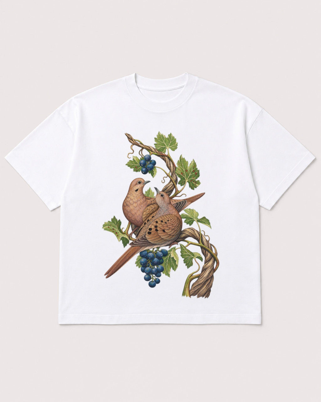 Mockup Boxy Heavyweight Tee White product
