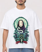 Mockup Boxy Heavyweight Tee White male close-up 02