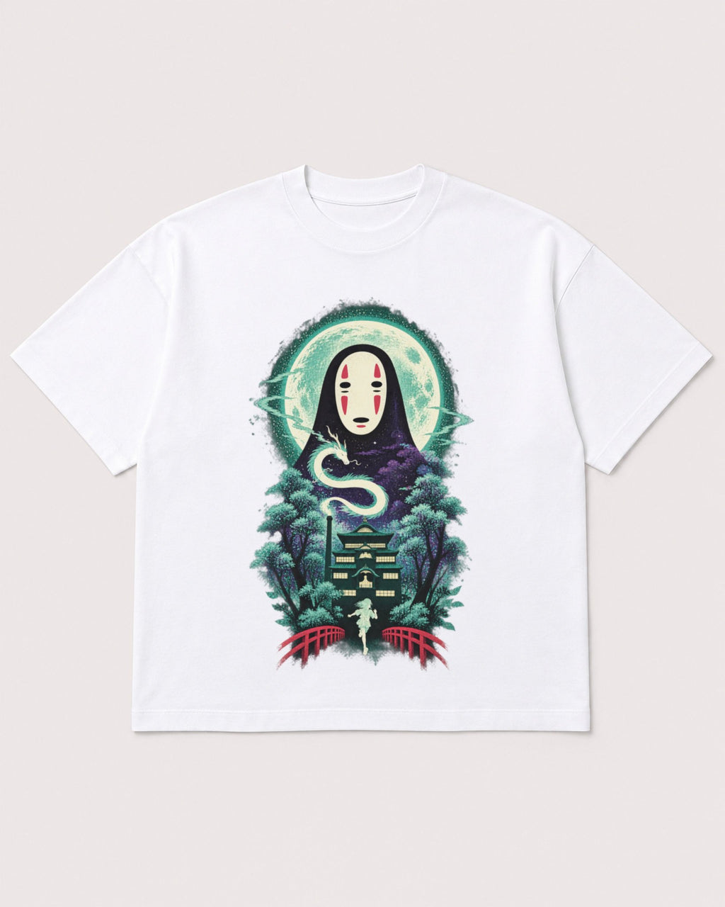 Mockup Boxy Heavyweight Tee White product