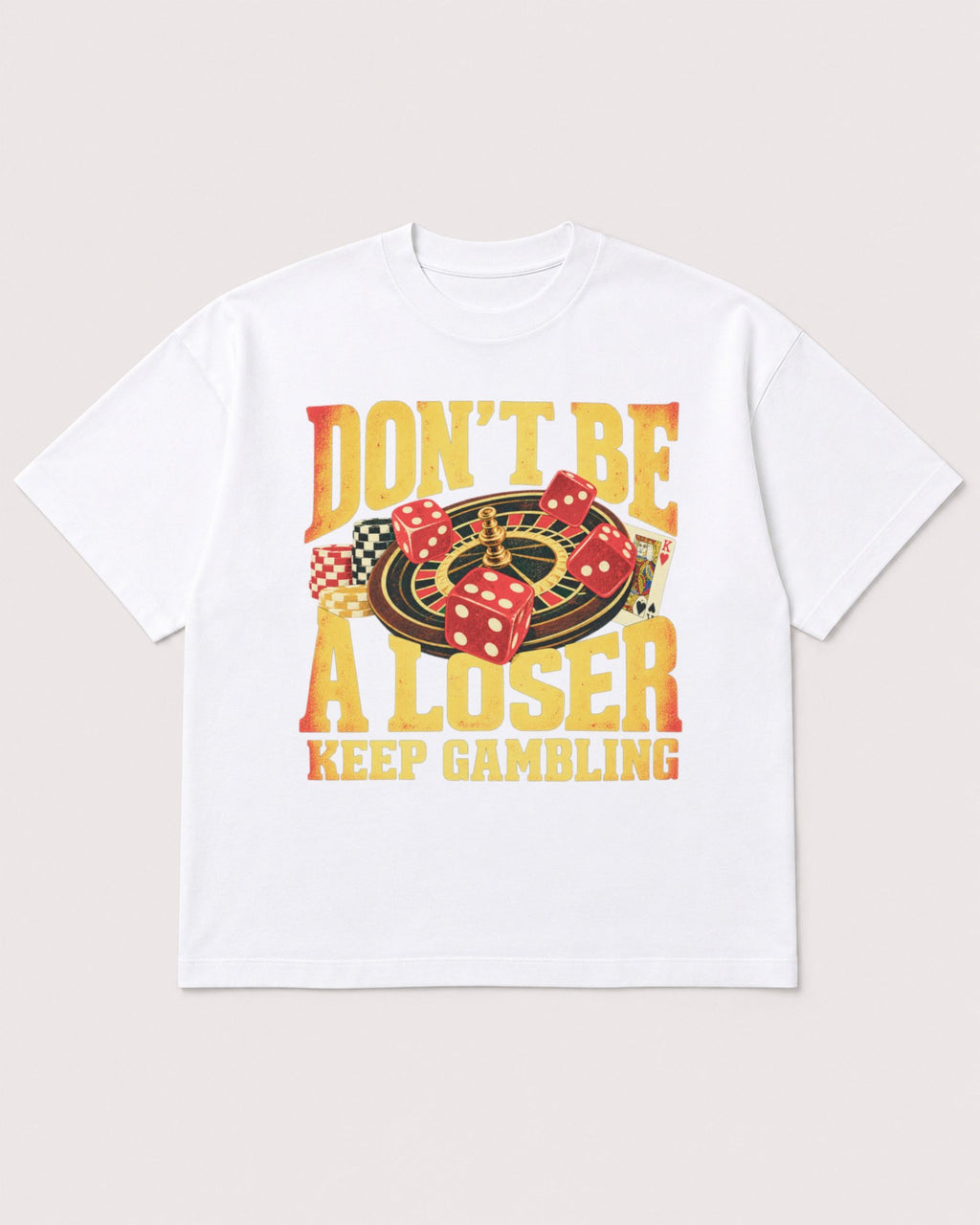 Mockup Boxy Heavyweight Tee White product