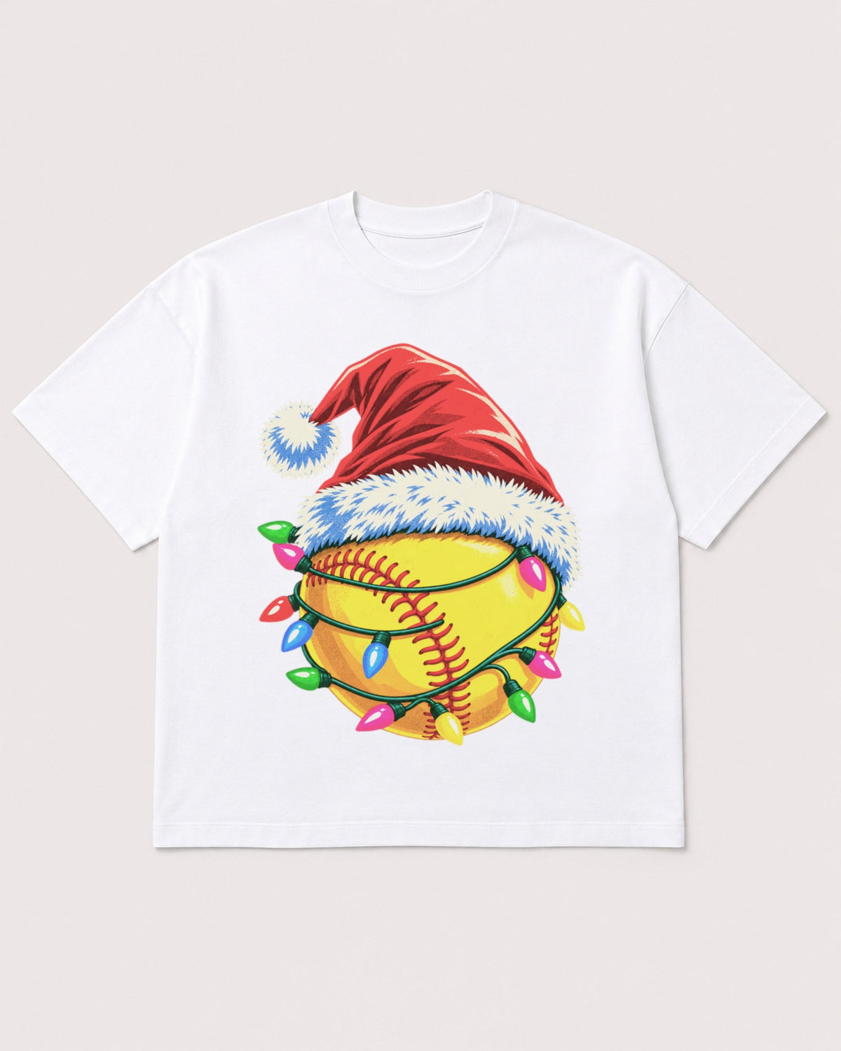 Mockup Boxy Heavyweight Tee White product