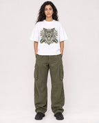 Mockup Boxy Heavyweight Tee White female full-body 07