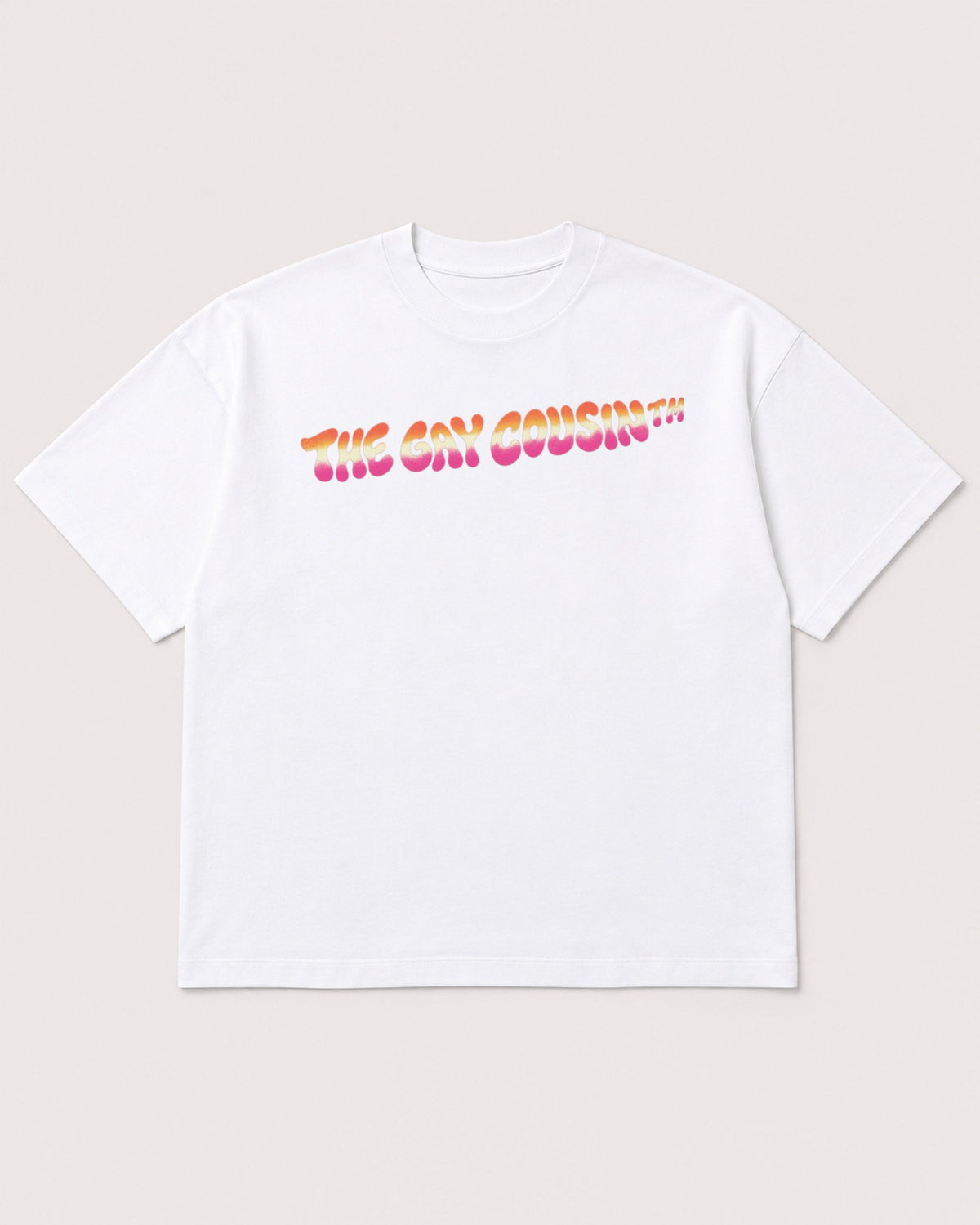 Mockup Boxy Heavyweight Tee White product