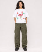 Mockup Boxy Heavyweight Tee White female full-body 07