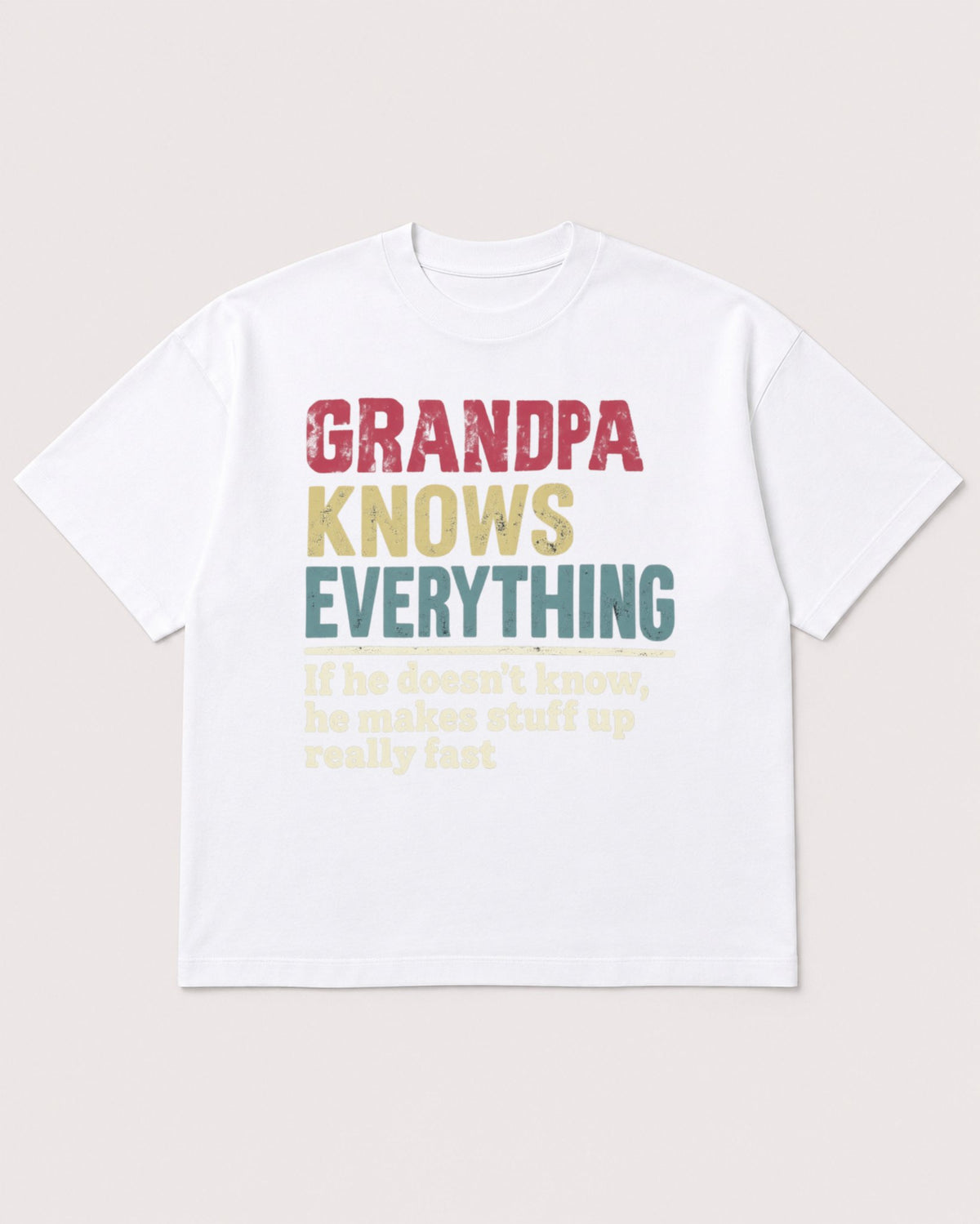 Mockup Boxy Heavyweight Tee White product