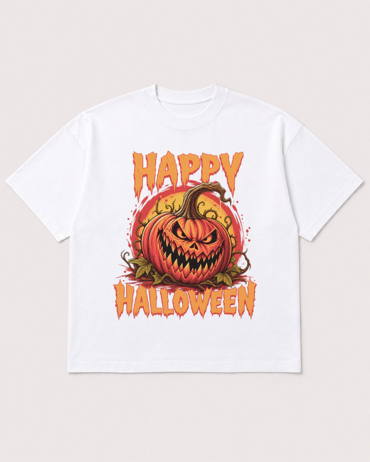 Mockup Boxy Heavyweight Tee White product