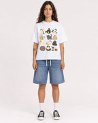 Mockup Boxy Heavyweight Tee White female full-body 06