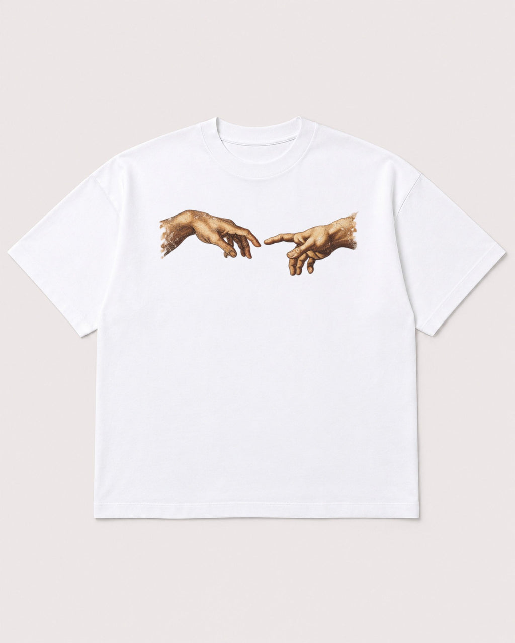 Mockup Boxy Heavyweight Tee White product