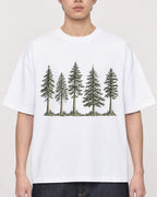 Mockup Boxy Heavyweight Tee White male close-up 01