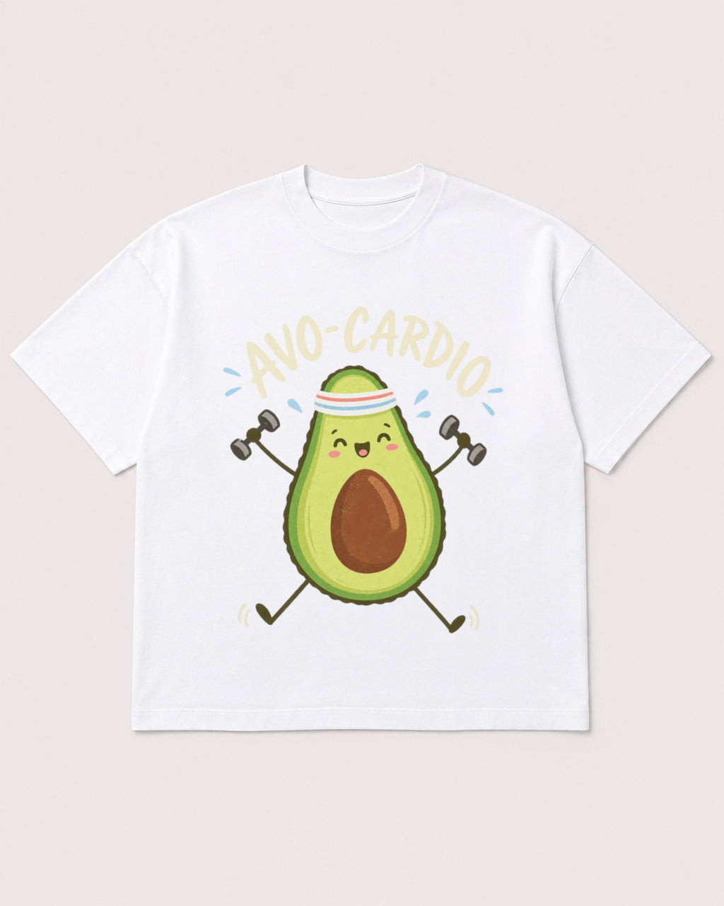 Mockup Boxy Heavyweight Tee White product