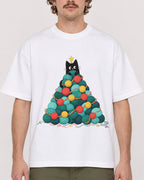 Mockup Boxy Heavyweight Tee White male close-up 09