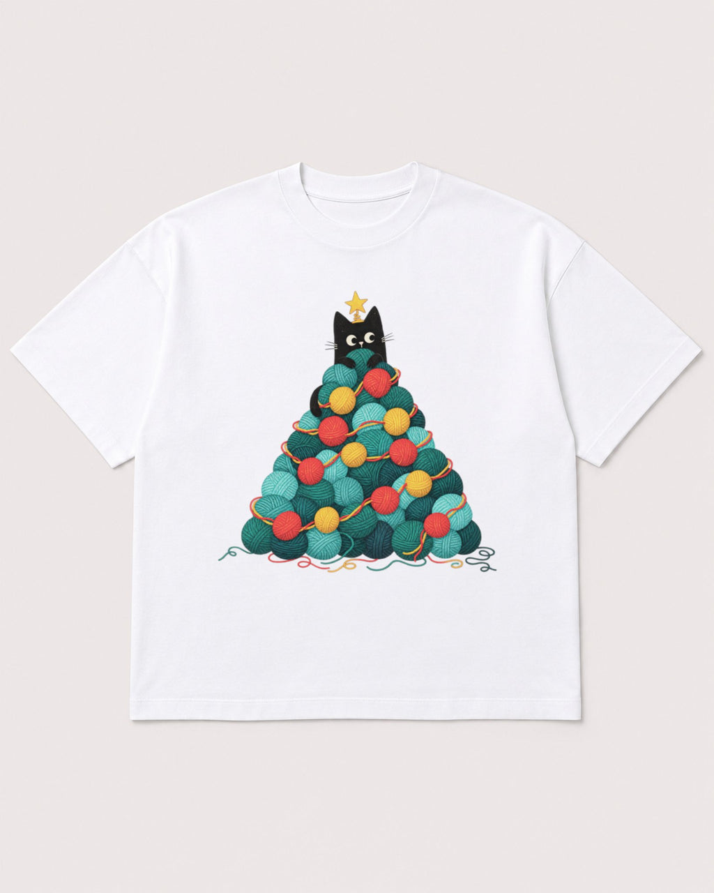 Mockup Boxy Heavyweight Tee White product