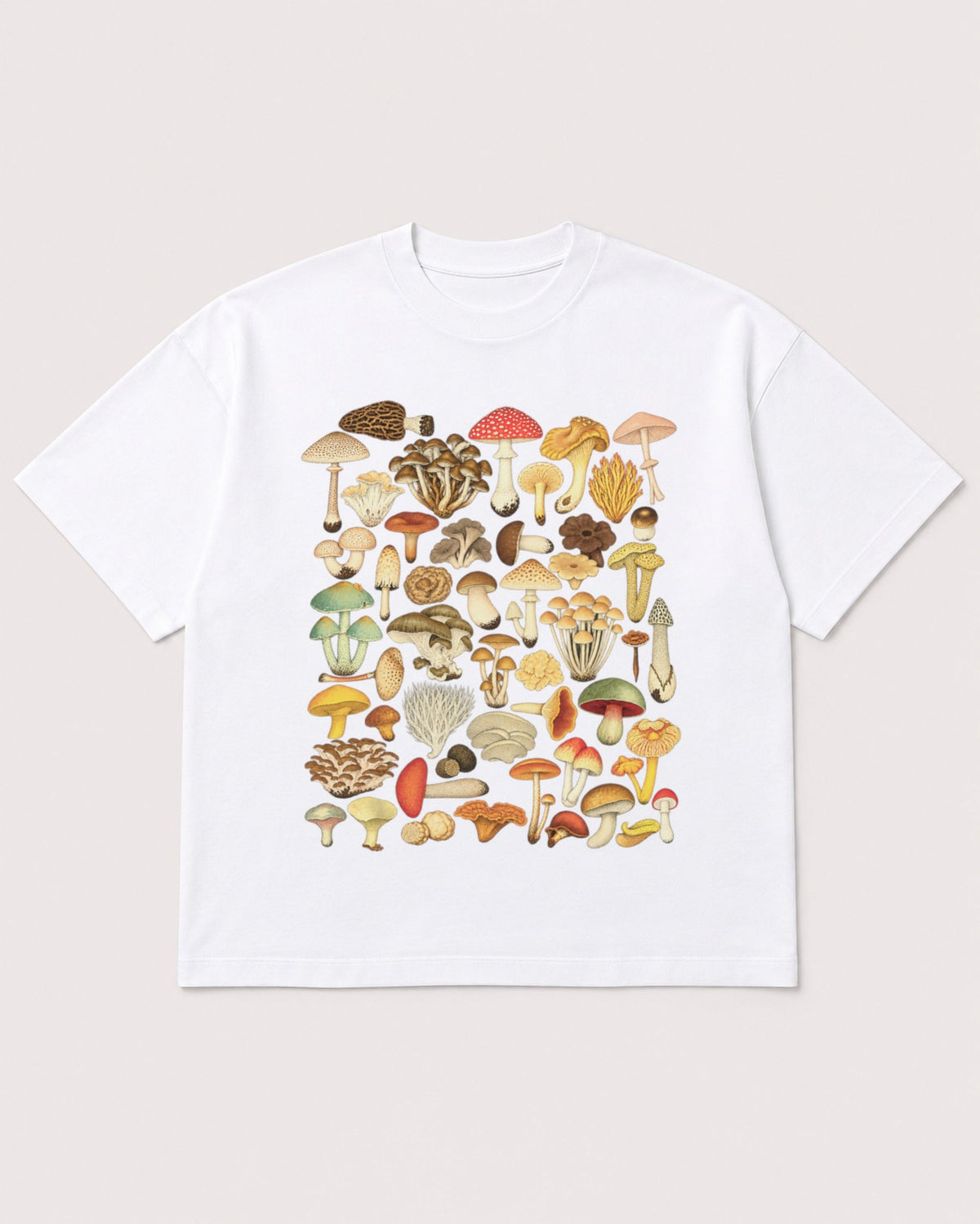 Mockup Boxy Heavyweight Tee White product