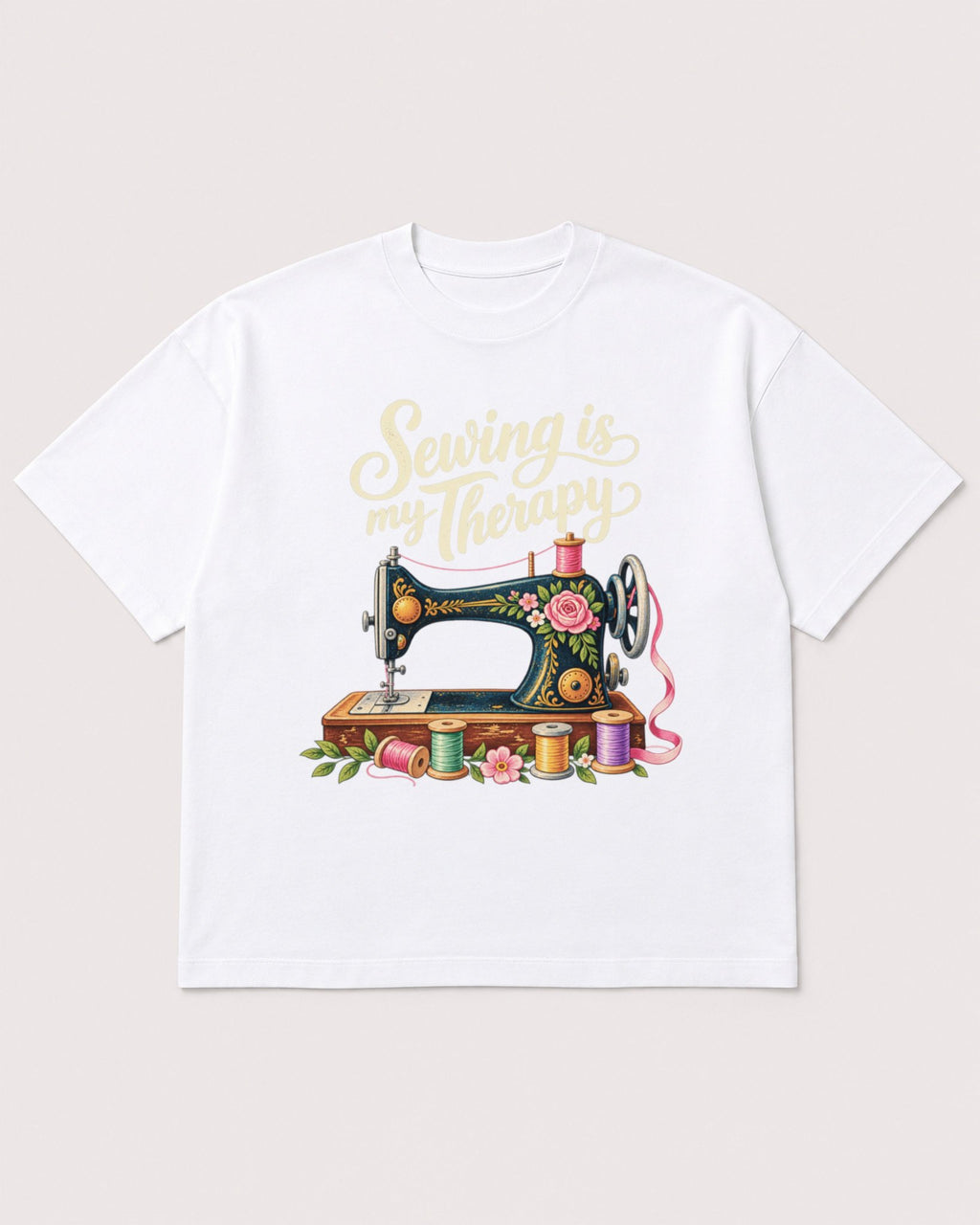Mockup Boxy Heavyweight Tee White product
