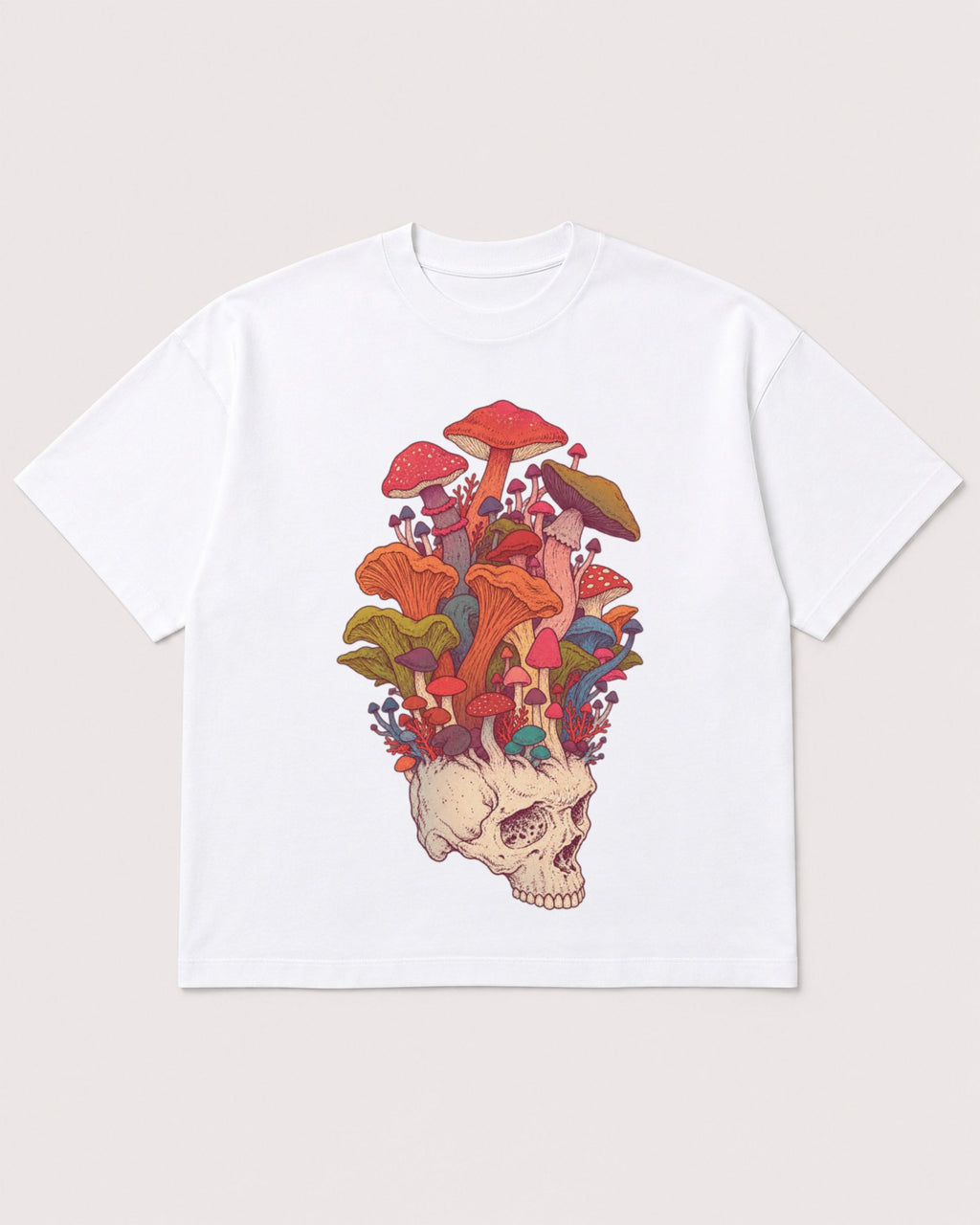 Mockup Boxy Heavyweight Tee White product