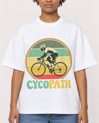 Mockup Boxy Heavyweight Tee White female close-up 35