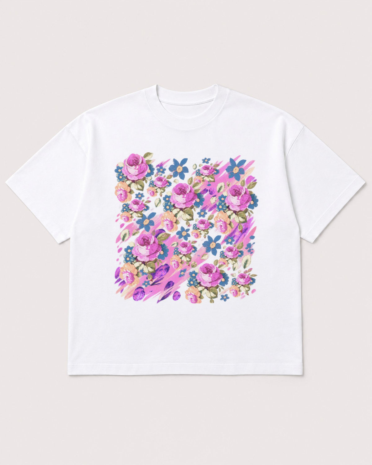 Mockup Boxy Heavyweight Tee White product