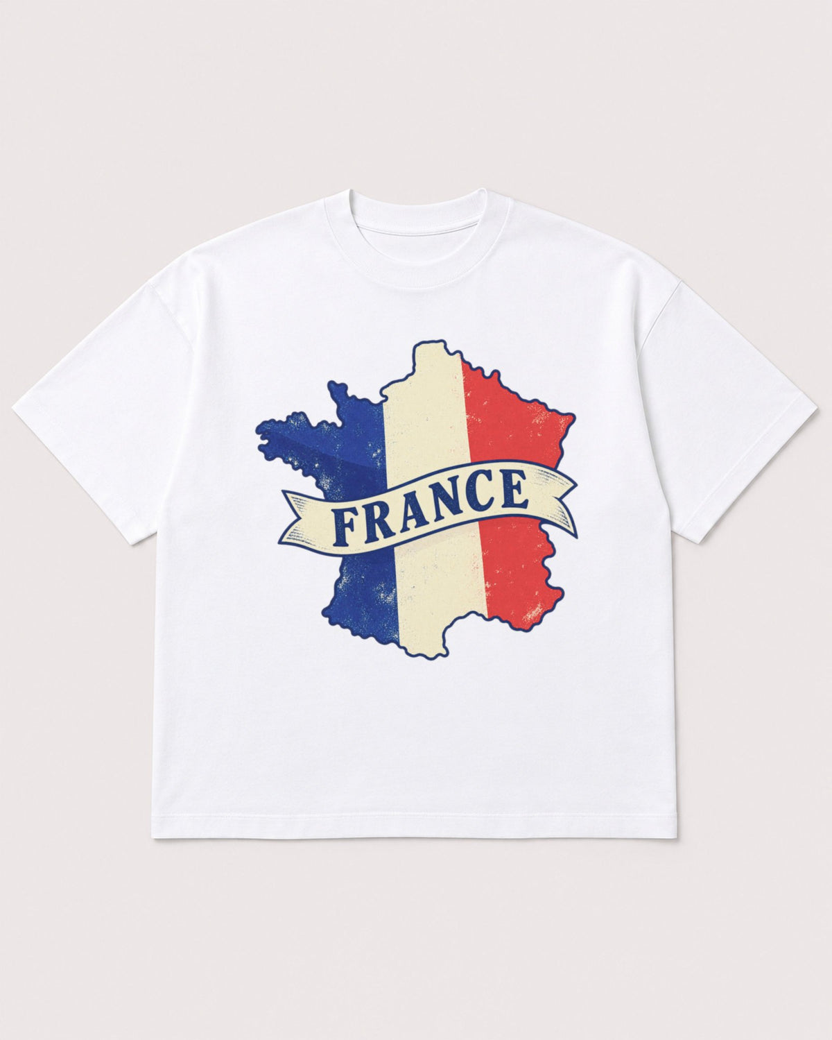 Mockup Boxy Heavyweight Tee White product
