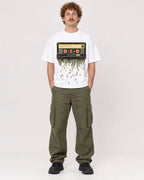 Mockup Boxy Heavyweight Tee White male full-body 09