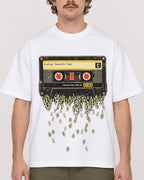 Mockup Boxy Heavyweight Tee White male close-up 09