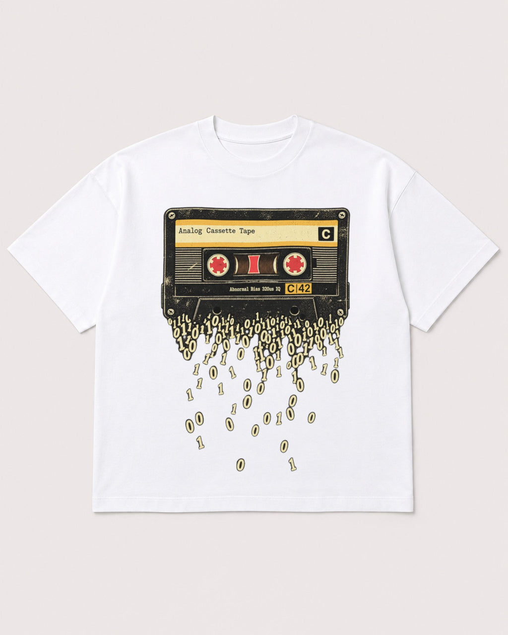 Mockup Boxy Heavyweight Tee White product
