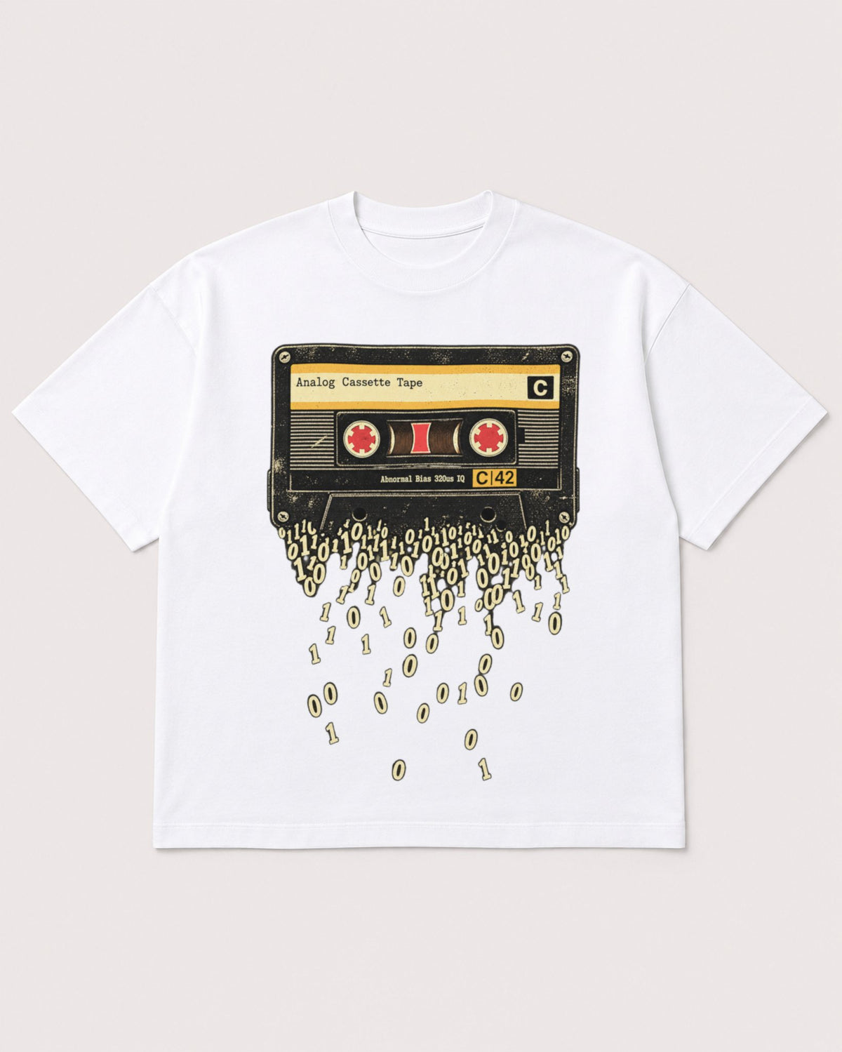 Mockup Boxy Heavyweight Tee White product