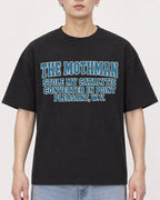 Mockup Boxy Heavyweight Tee Black male close-up 01