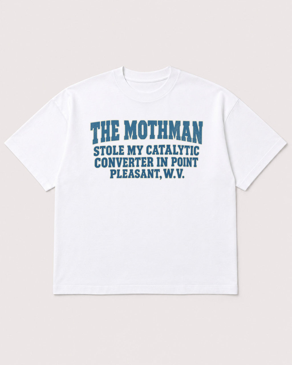 Mockup Boxy Heavyweight Tee White product