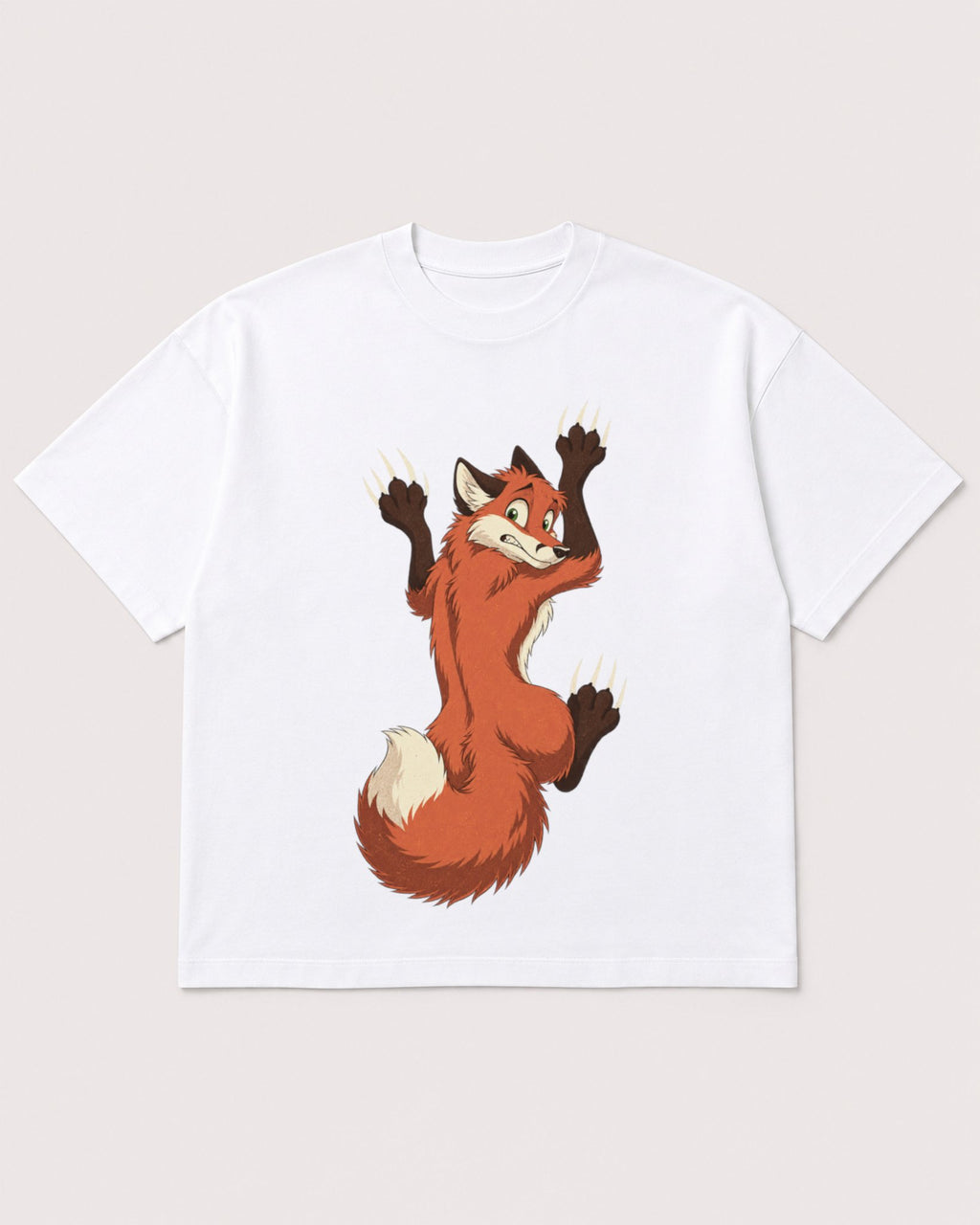 Mockup Boxy Heavyweight Tee White product