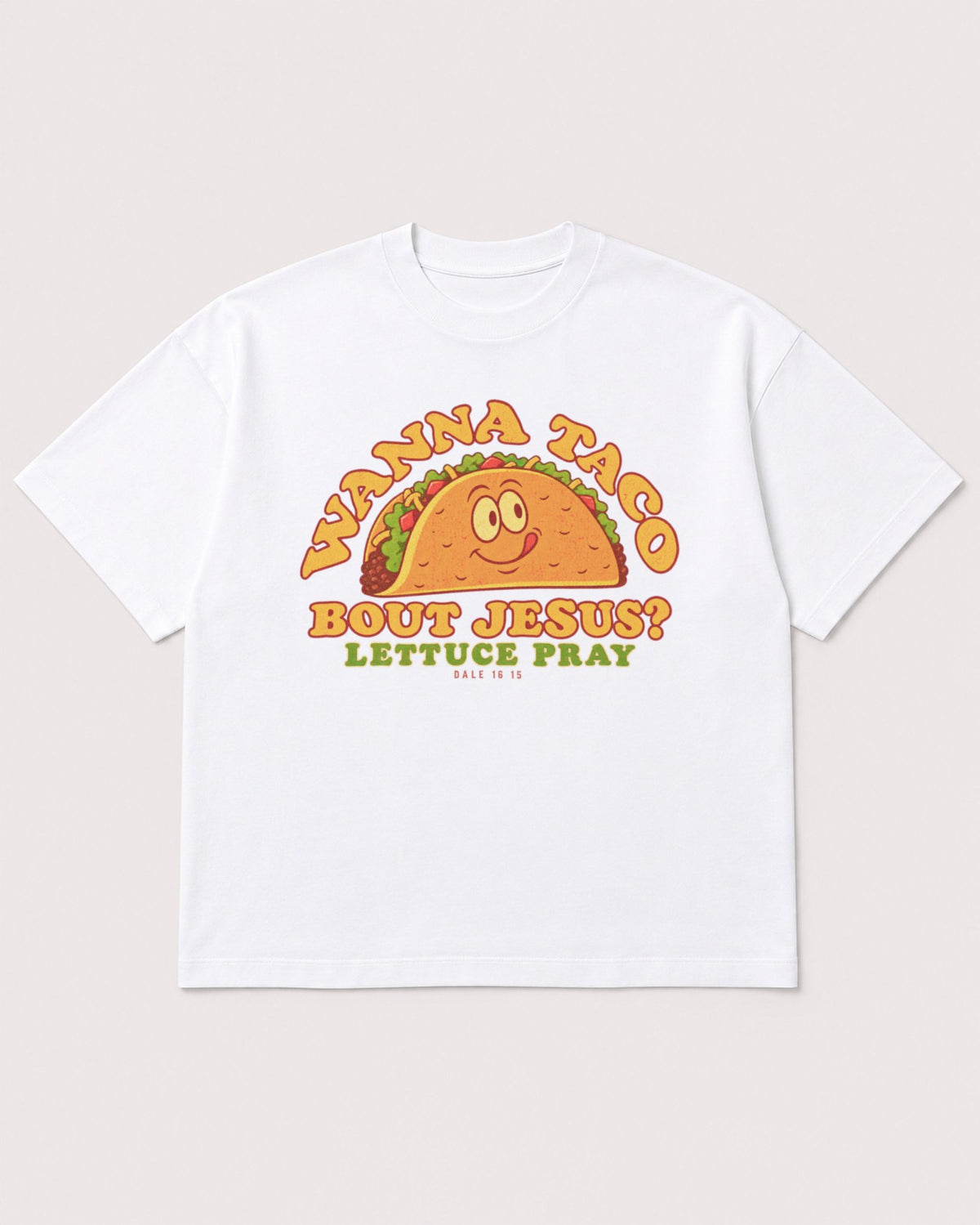 Mockup Boxy Heavyweight Tee White product