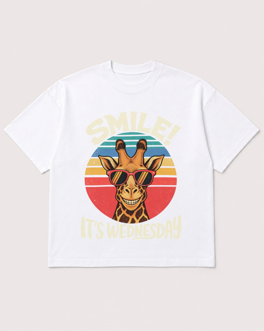 Mockup Boxy Heavyweight Tee White product