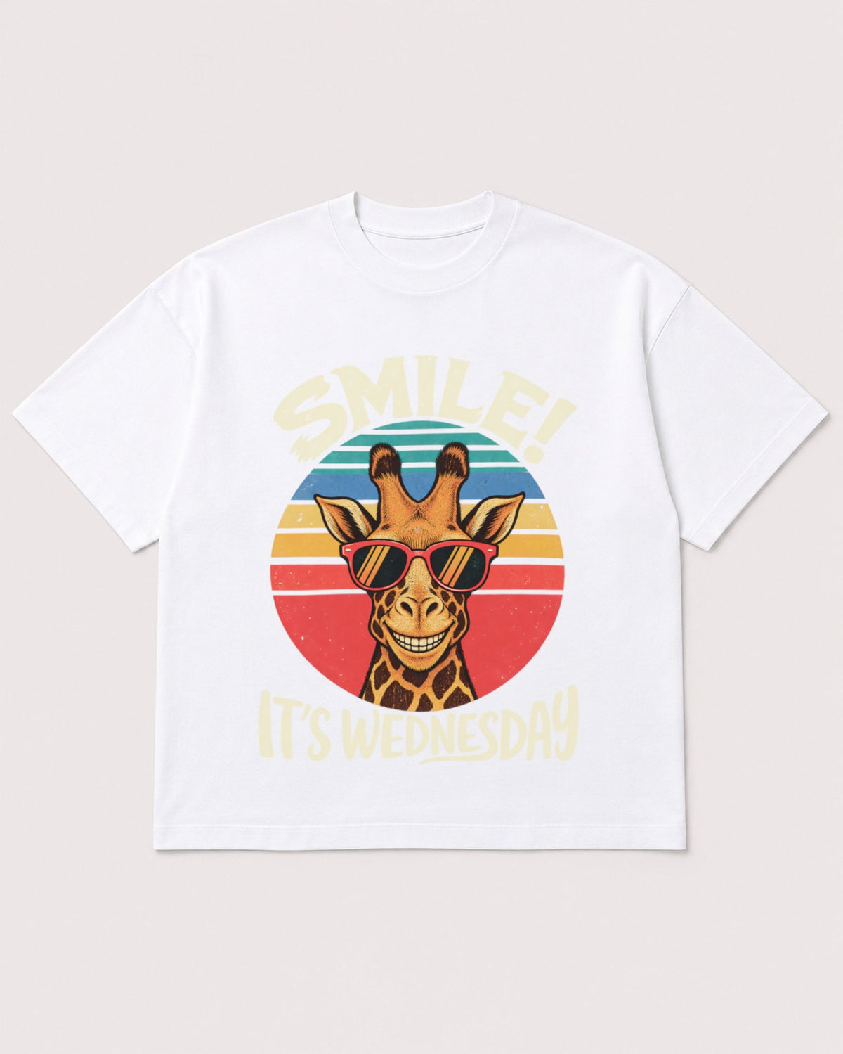 Mockup Boxy Heavyweight Tee White product