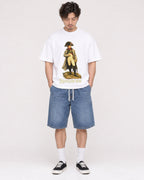 Mockup Boxy Heavyweight Tee White male full-body 03