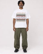 Mockup Boxy Heavyweight Tee White male full-body 04