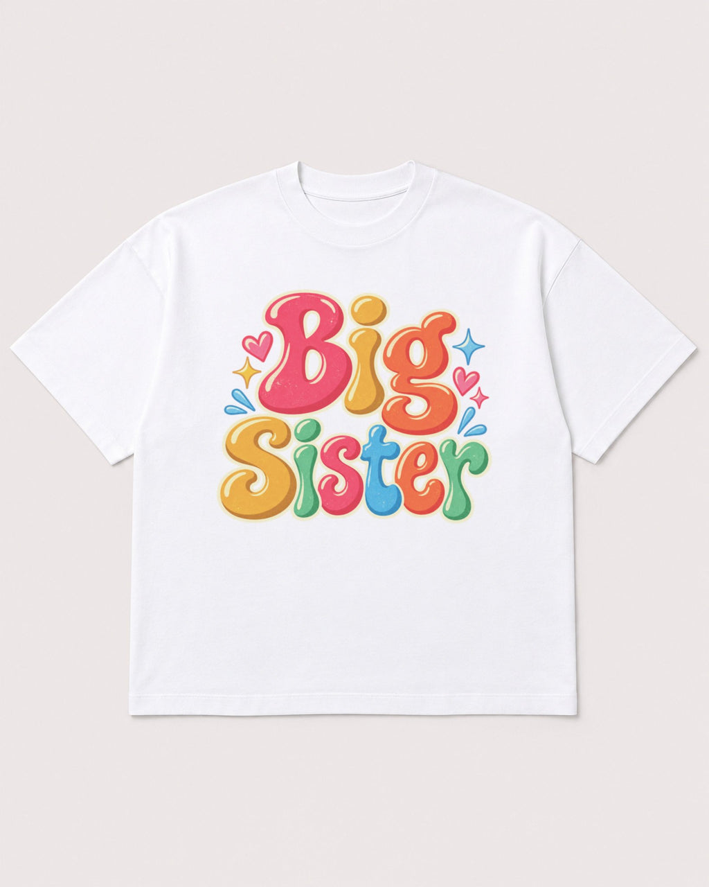 Mockup Boxy Heavyweight Tee White product