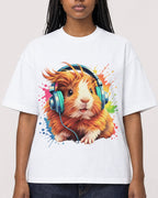 Mockup Boxy Heavyweight Tee White female close-up 04