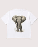 Mockup Boxy Heavyweight Tee White product