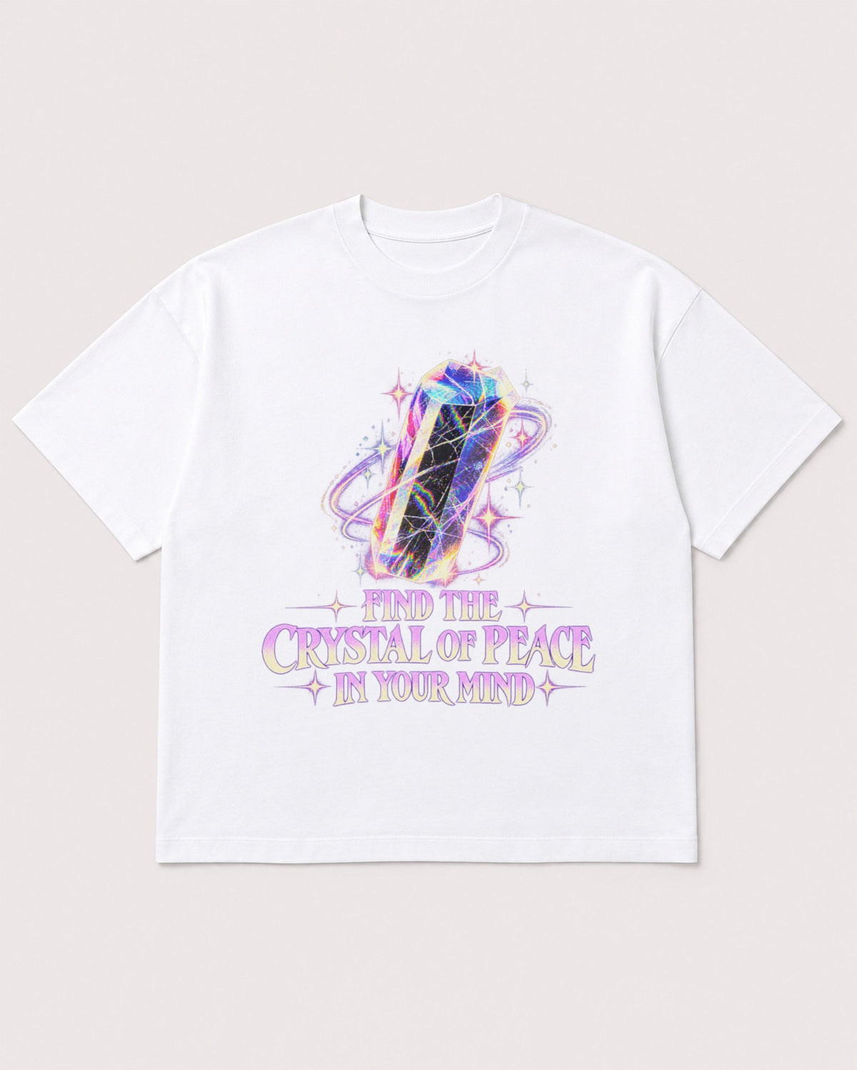 Mockup Boxy Heavyweight Tee White product