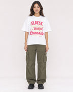 Mockup Boxy Heavyweight Tee White female full-body 02