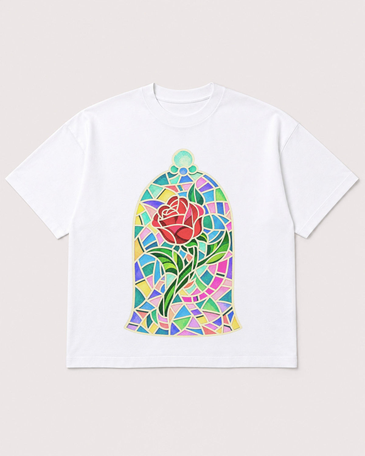 Mockup Boxy Heavyweight Tee White product