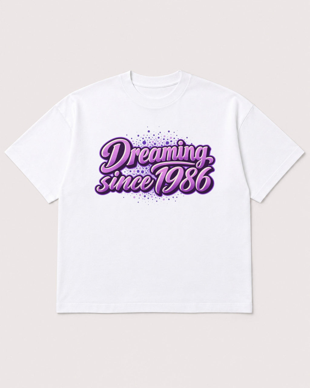 Mockup Boxy Heavyweight Tee White product