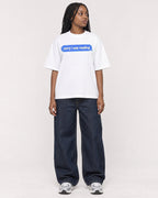 Mockup Boxy Heavyweight Tee White female full-body 04