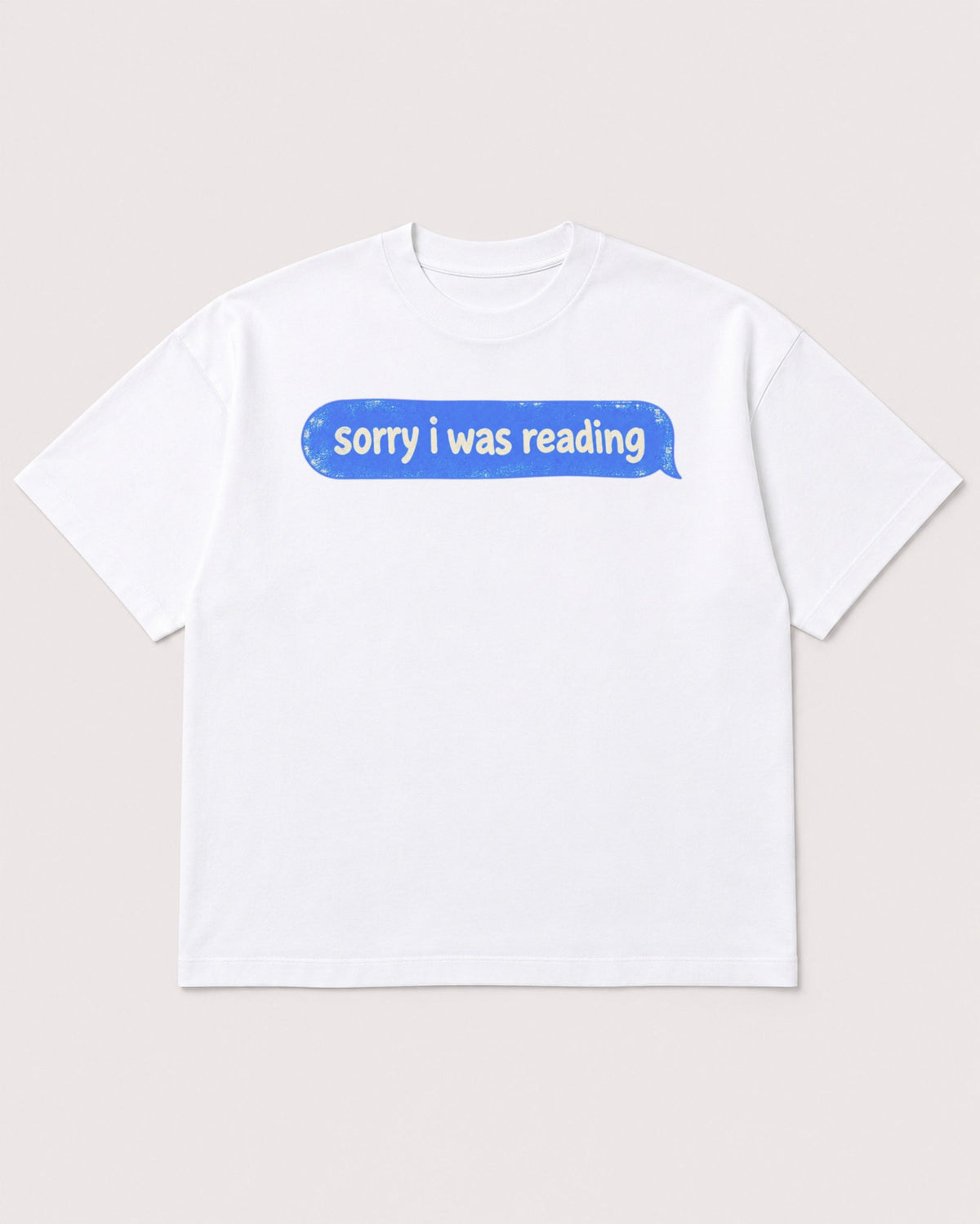 Mockup Boxy Heavyweight Tee White product